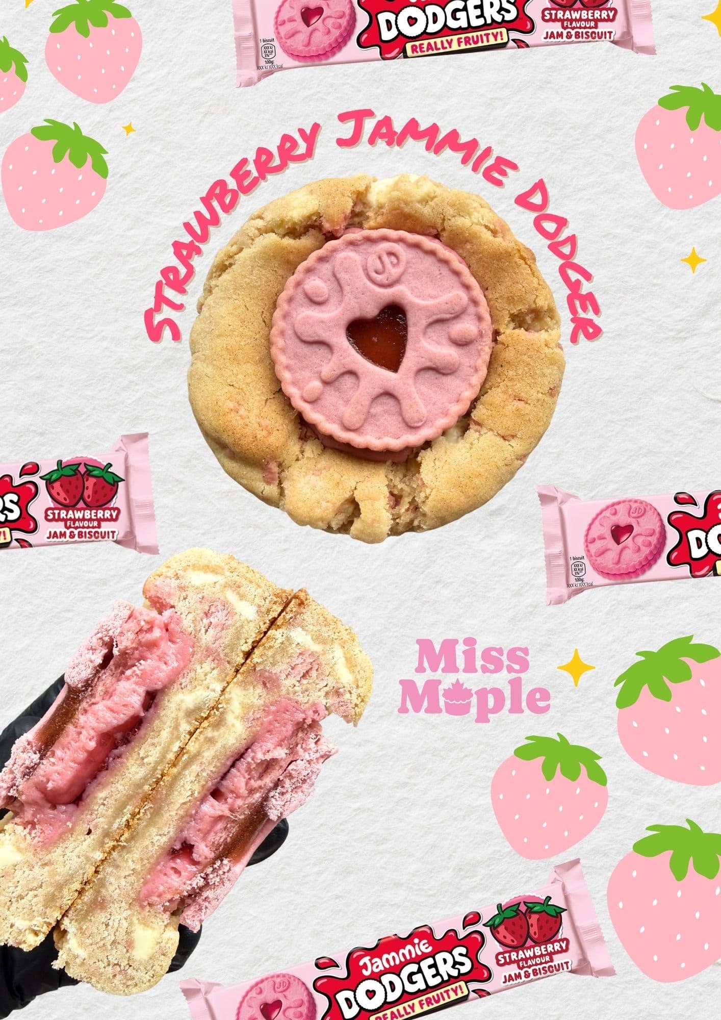 Strawberry Jammie Dodger